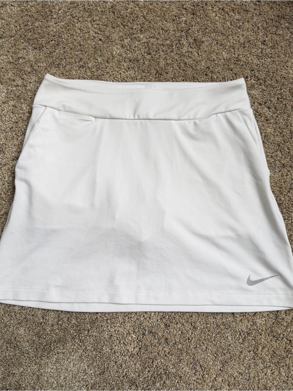 Nike White Women's Athletic Skort